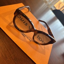 Louis Vuitton My Monogram Square Tortoise Sunglasses Z1527W Box Bag Gift EUC