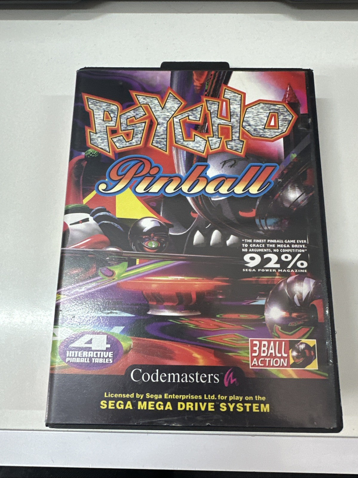 PSYCHO PINBALL SEGA MEGA DRIVE