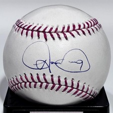 DOMINIC BROWN Signed Rawlings Official Major League Baseball JSA I50850