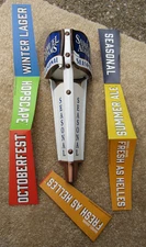 Samuel Adams Seasonal Beer Small Pub Tap Handle Octoberfest Hopscape Summer Ale+