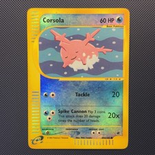Pokemon Vintage Reverse Holo Corsola 102/165 Expedition Base Set Wotc 2002 on eBay