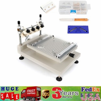 3040 Manual Solder Paste Printer with High Precision & Adjustable Height