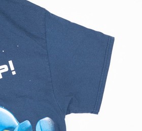 Vintage Lego Movie Video Game Spaceship T-Shirt Men's Size Large Promo