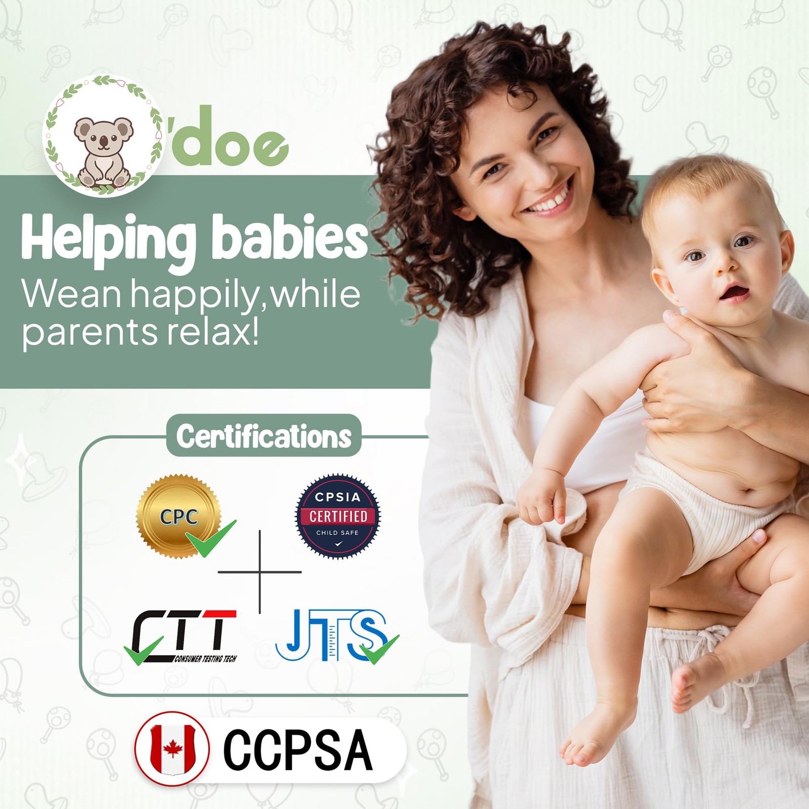 O'doe 17-Piece BPA-Free Silicone Baby Feeding Set | Toddler Plates Bowl Fork ...