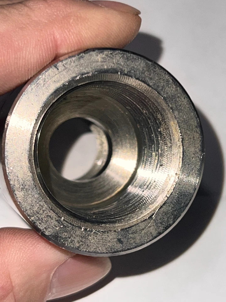 OMS SS 1" X 1/2" 3000 (3M) Threaded (NPT) Reducing Coupling F316L-32B Stainless - Image 3 of 3