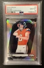 Panini 2024 Prizm Bo Nix #5 Rookie Variations Silver Prizm PSA 10 Broncos