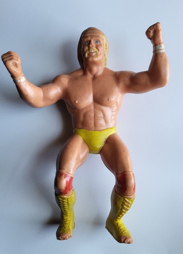 LJN WWE/WWF Hulk Hogan Wrestling Superstar Figure ...