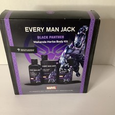 Every Man Jack Marvel Black Panther Wakanda Herbs Body Kit