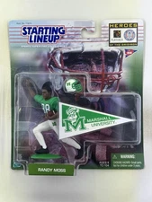 Randy Moss 1999 Starting Lineup Heroes Of The Gridiron Marshall University WR