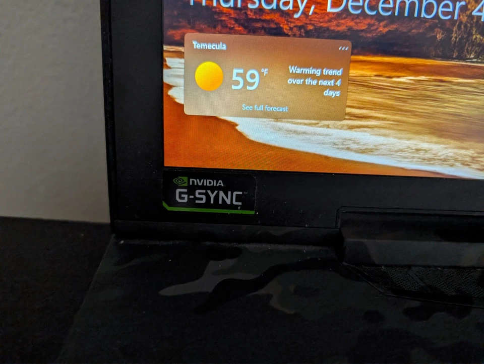 RARO Gigabyte Aorus X7 Pro V5 Camuflaje Intel i7 32GB RAM Dual Nvidia 970m en SLI Foto 4 de 4