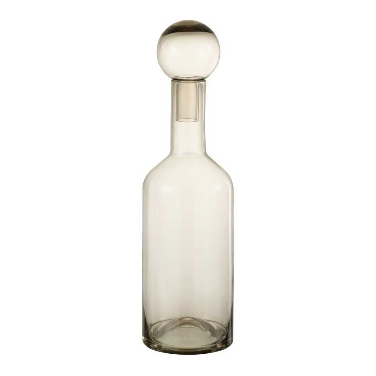 Bouteille en verre Norma de 55cm couleur gris dans votre salon