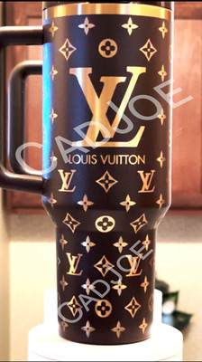 STANLEY 40oz CHOCOLATE GOLD Perfectly engraved Lg Logo Authentic New in LE Box