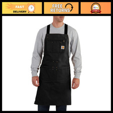 Durable Men's Firm Duck Work Apron - Heavy Duty, Adjustable, Multi-Pocket Design