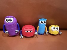 Fisher Price StoryBots Beep Bo Bang Figure Set Lot 4