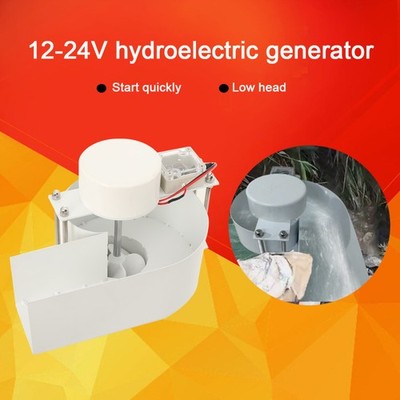 150W 12-24V Elektro Wasserkraft Wasser Generator Turbine Hydro Energieerzeuger