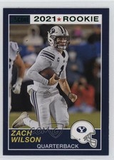 2021 Panini Chronicles Draft Picks Score Retro Green Zach Wilson #61 jg3