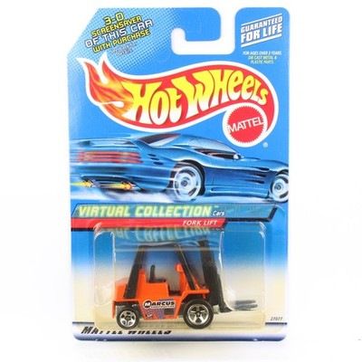 Hot Wheels 2000 - BLUE CARD COLLECTOR - FORK LIFT - VIRTUAL COLLECTION