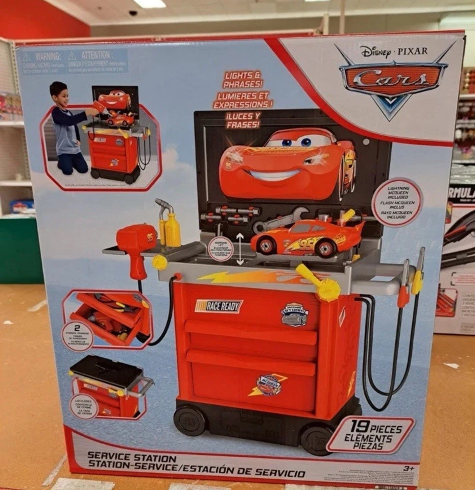 Disney Pixar’s Cars Service Station Playset RETIRED RARE!⚡️⚡️ - Image 4 of 4