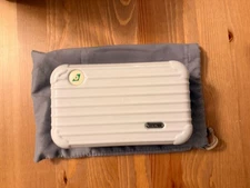 EVA AIR x Rimowa Business Class Hard Case Travel Toiletry Amenity Kit New White
