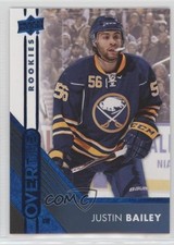 2016-17 Upper Deck Overtime Rookies Blue Foil Justin Bailey #104 8yu