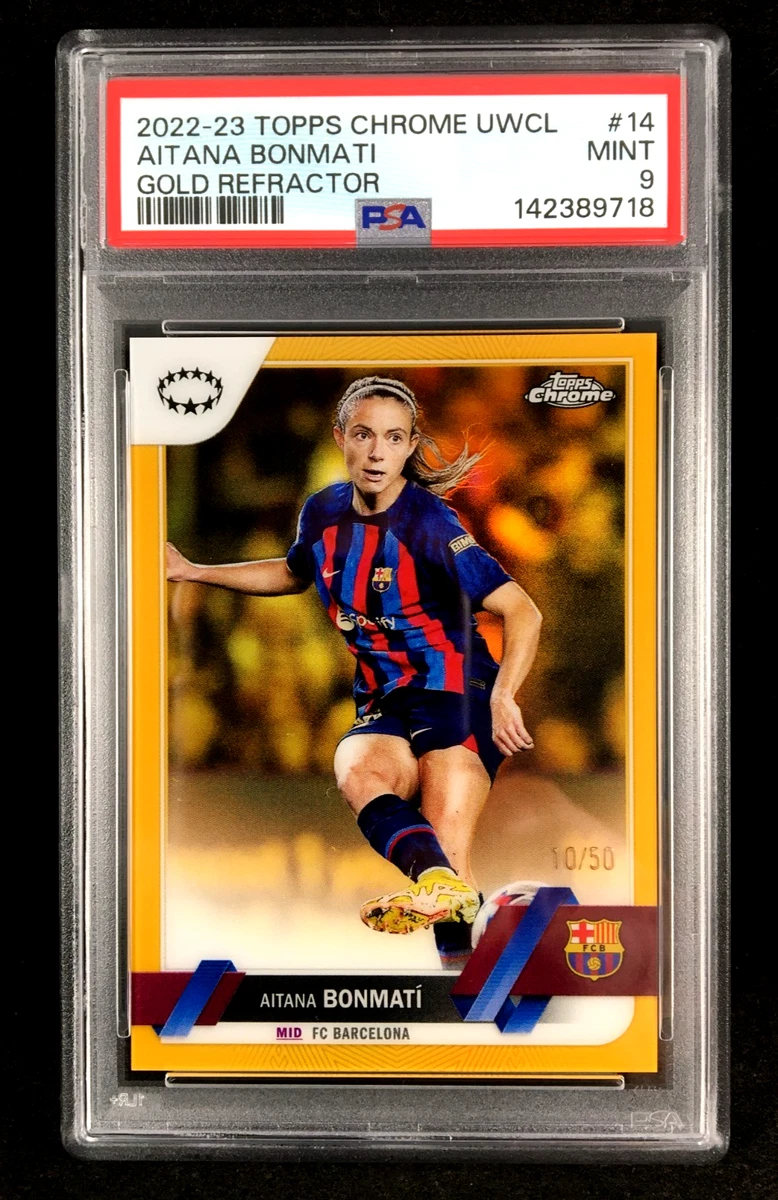 Carte Collector Topps Aitana Bonmati & Alexia Putellas - FC Barcelona 125 Anniv, édition 2024-25