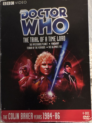 BBC Video Doctor Who: The Trial of a Time Lord Colin Baker Years DVD Box Set