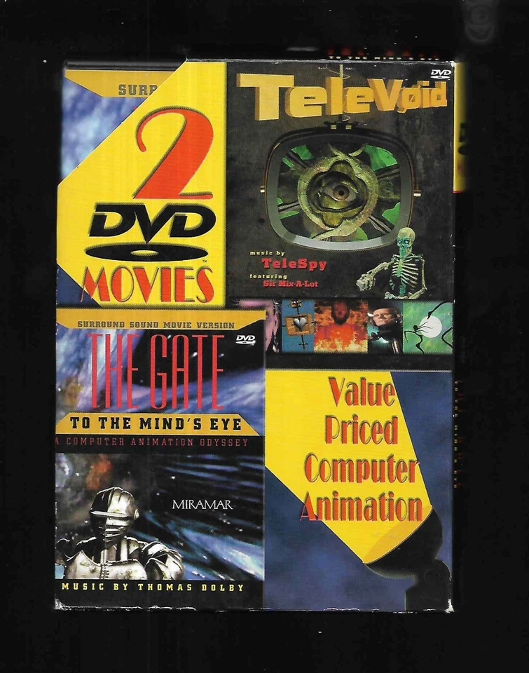 * OOP * Double Feature TELEVOID / THE GATE TO THE MIND'S EYE - RARE SIMITAR - Image 3 of 3