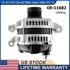 Alternator OEM 11682 for 2013-2019 Chevrolet Malibu Impala Cadillac ATS 145Amp