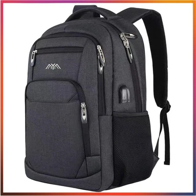 Yamtion C25 – Robuster Laptop Rucksack mit Comfort Tragegurten und USB-Anschluss