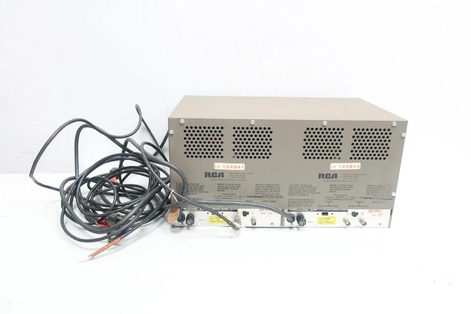 Rca TC1209-04 Cctv Camera Television Set 120v-ac - Image 3 of 4