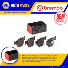 Brake Pads Set fits ROLLS ROYCE DAWN RR6 6.6 Rear 2016 on N74B66A Brembo Quality
