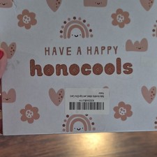 Honeycools Baby Monthly Milestone Photo Prop Set, Rainbow Theme, Beige/Brown