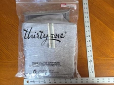 Thirty One Deluxe Road Trip Caddy AL68 Textured Grey NWT