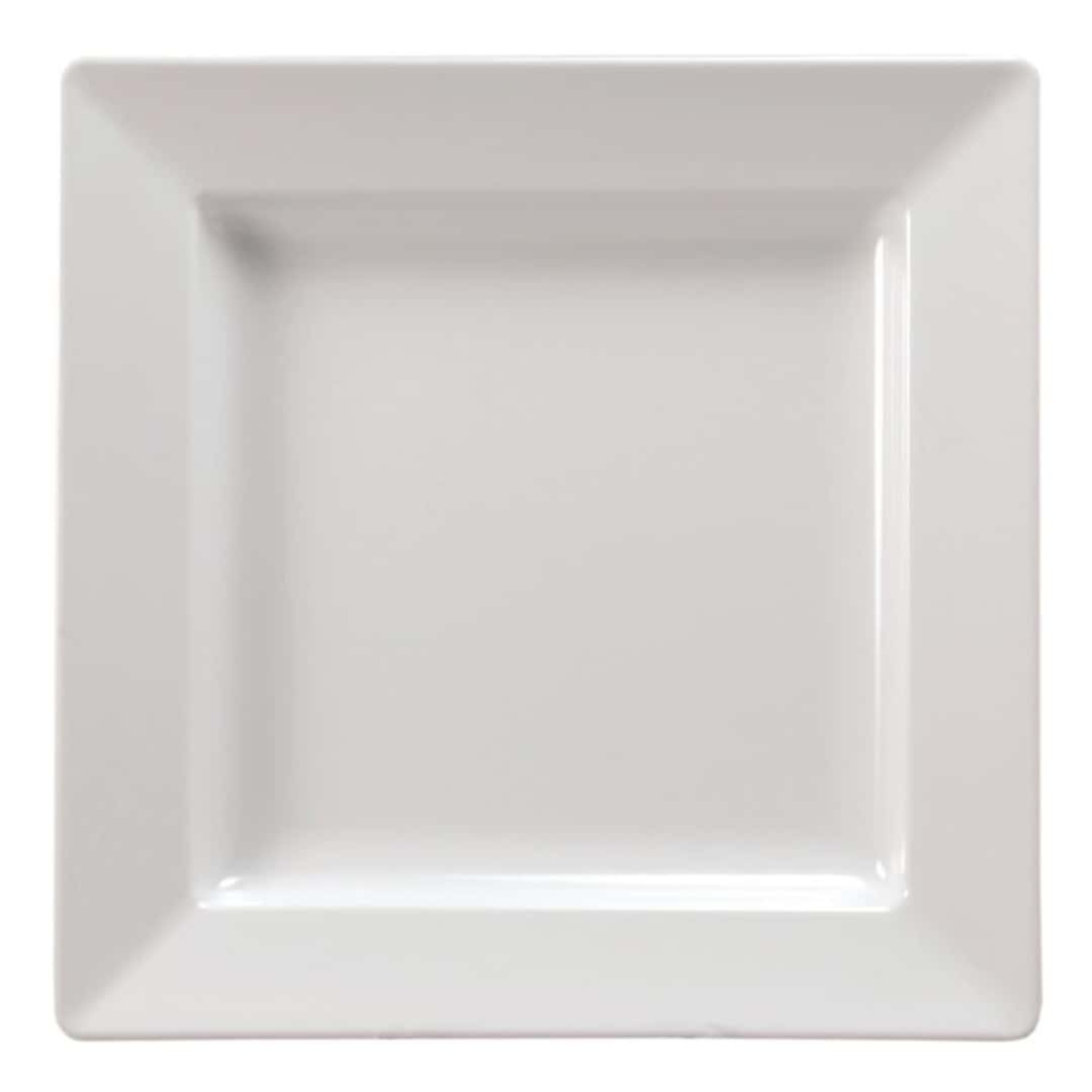 White Square Melamine Appetizer Tray 33X33 CM Medri | Restaurant Buffet