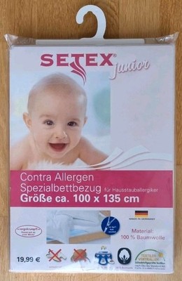 Contra Allergen Spezialbettbezug SETEX junior Bettbezug 100x135