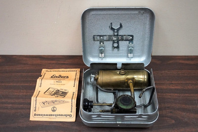 Enders 9060D Vintage German Made Silent Camping Stove w/ Manual