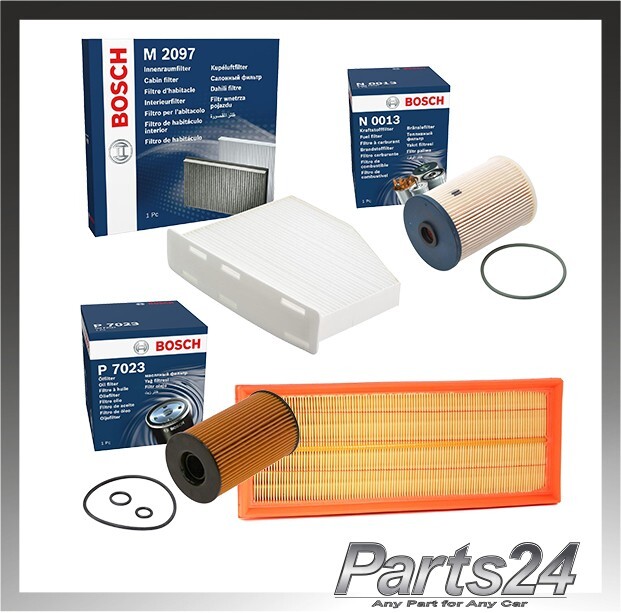 SERVICE KIT for VW GOLF MK6 2.0 TDI CFF* CFGB CFHC CLCA - BOSCH FULL FILTERS SET