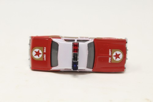HO 1:87 Praline 6602 Dodge Monaco Frisco LX Firechief Fire Department Car Red - Picture 6 of 8