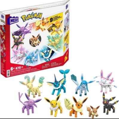 2022 Mega Construx Pokémon - Every Eevee Evolution! Building Set