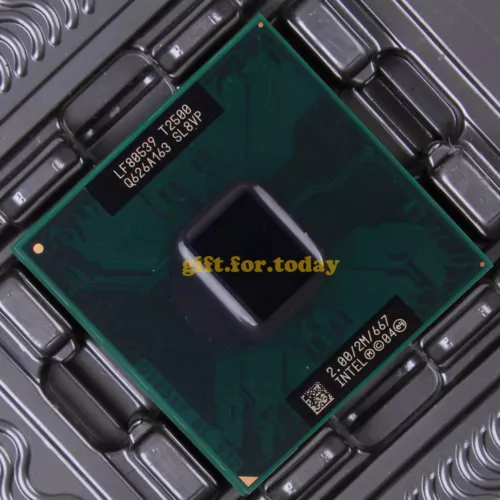 Original Intel Core Duo T2500 2 GHz Dual-Core (LF80539GF0412M) Processor CPU - Picture 2 of 2