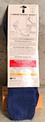 Vintage Unisex THOR-LO Golf GX-13 Universal Socks Padds NOS 10-13