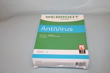 Webroot Secure Anywhere AntiVirus 3 Device FOR PC MAC "NEW SEALED BOX"