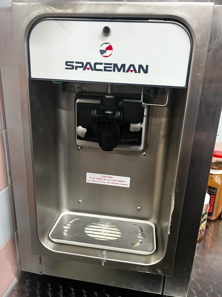 Blue Ice spaceman T15 6218 Soft Serve Ice Cream Machine eBay