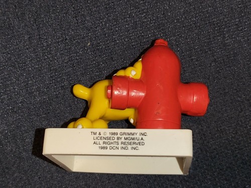 1989 - GRIMMY Dog Figurine "It doesn't get much better than this" Hydrant - Picture 4 of 5