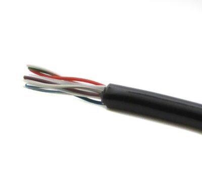 800FT (243.9M) Bulk Raw CAT5e Ethernet Cable (No Ends) Black