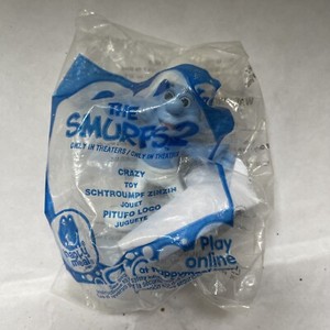2013 McDonald's Happy Meal Toy Smurfs 2 - Crazy #12 - Unopened