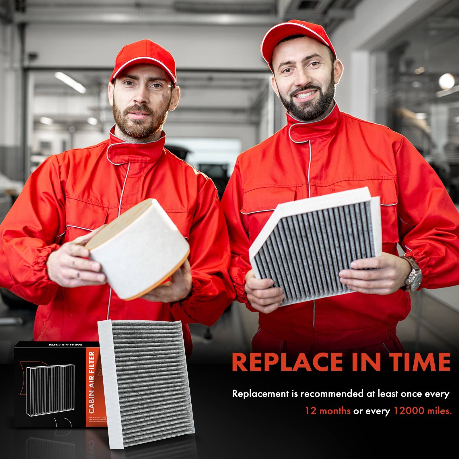 2x Activated Carbon Cabin Air Filters For Chevy Tahoe, Cadillac XT4, GMC, Buick – 2013-2024