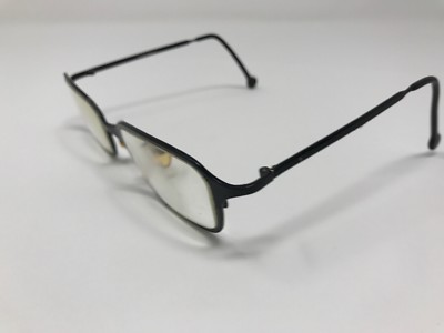 Vintage LA Eyeworks Black Metal Frames Used JN76