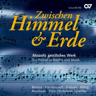 ZWISCHEN HIMMERL and ERDE  MOZA - BERNIUSHARNONCOURTKALJUSTEN [CD]