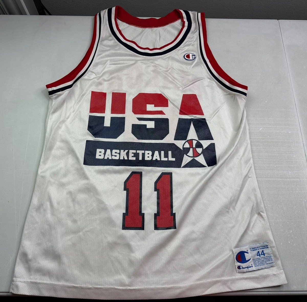Vintage Team USA Dream Team Champion Jersey NBA Basketball